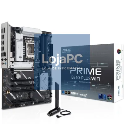 Placa-mãe Asus Prime B860-PLUS WIFI Socket 1851/ DDR5/ PCIe 5.0