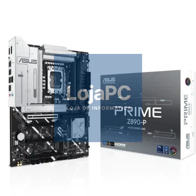 Placa-mãe Asus Prime Z890-P/ Socket 1851/ DDR5/ PCIe 5.0