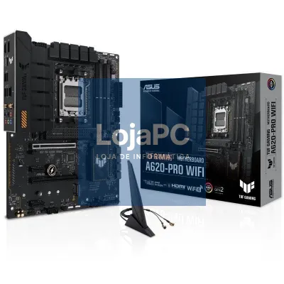 Placa-mãe Asus TUF GAMING A620-PRO WIFI Socket AM5/ DDR5/ PCIe 4.0