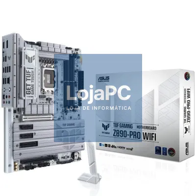 Placa-mãe Asus TUF GAMING Z890-PRO WIFI/ Socket 1851/ DDR5/ PCIe 5.0