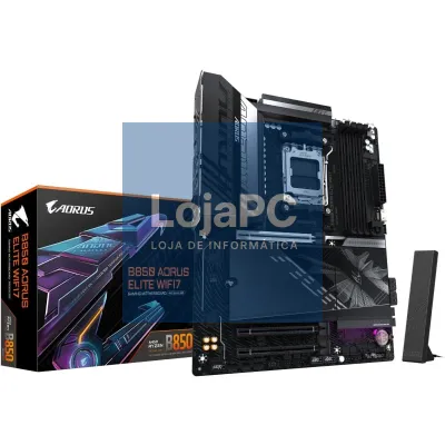 Placa-mãe Gigabyte B850 AORUS ELITE WIFI7 Socket AM5/ DDR5/ PCIe 5.0
