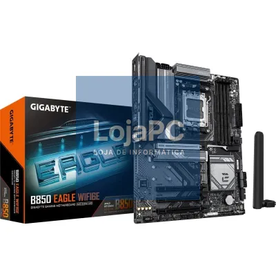 Placa-mãe Gigabyte B850 EAGLE WIFI6E Socket AM5/ DDR5/ PCIe 5.0