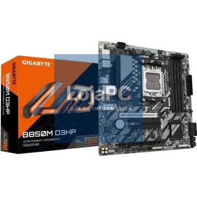 Placa-mãe Gigabyte B850M D3HP/ Socket AM5/ DDR5/ PCIe 5.0/ Micro ATX