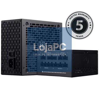 Fonte de alimentação Hiditec BZX750 BZ V2/ 750W/ Ventoinha 14cm/ 80 Plus Bronze