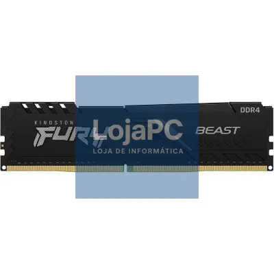 Memória RAM Kingston FURY Beast 16GB/ DDR4/ 3200MHz/ 1.35V/ CL16/ DIMM