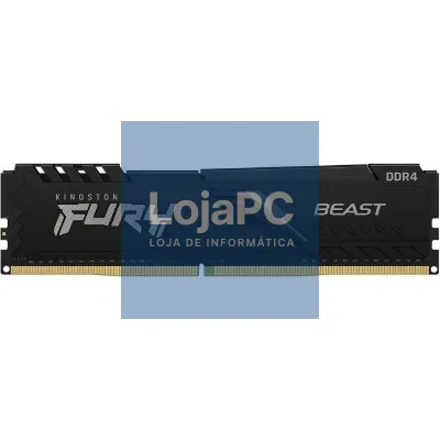 Memória RAM Kingston FURY Beast 16GB/ DDR4/ 3600MHz/ 1.35V/ CL18/ DIMM