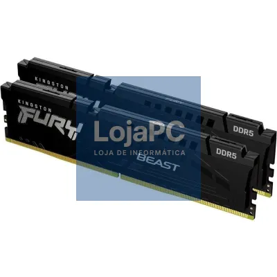 Memória RAM Kingston FURY Beast EXPO 2 x 16GB/ DDR5/ 6000MHz/ 1.4V/ CL30/ DIMM