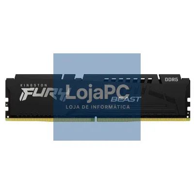 Memória RAM Kingston FURY Beast 16GB/ DDR5/ 6000MHz/ 1.1V/ CL36/ DIMM