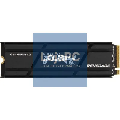 Disco SSD Kingston FURY Renegade SSD 2TB/ M.2 2280 PCIe Gen4/ com Dissipador de Calor/ Full Capacity