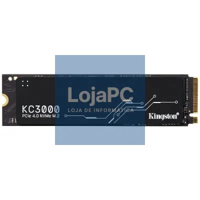 Disco SSD Kingston KC3000 1TB/ M.2 2280 PCIe Gen4/ com Dissipador de Calor/ Full Capacity