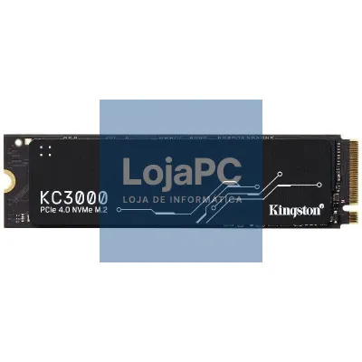 Disco SSD Kingston KC3000 2TB/ M.2 2280 PCIe Gen4/ com Dissipador de Calor/ Full Capacity