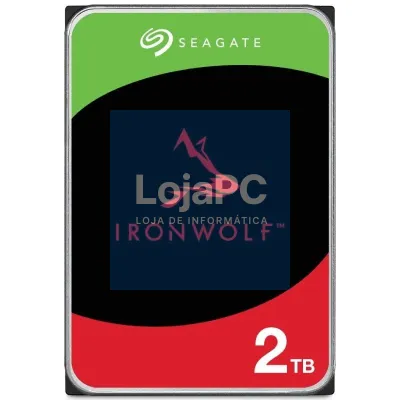 Disco rígido Seagate IronWolf NAS ST2000VN003 2TB/ 3.5'/ SATA III/ 256MB