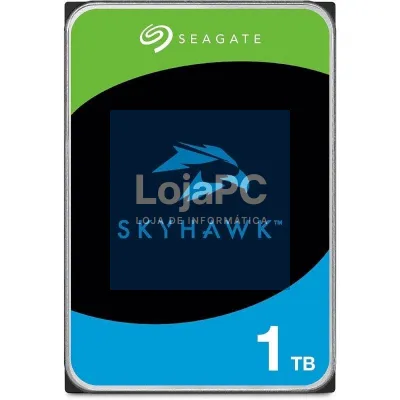 Disco rígido Seagate SkyHawk Surveillance 1TB/ 3.5'/ SATA III/ 256MB