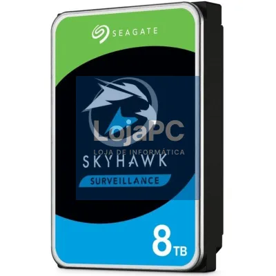 Disco rígido Seagate SkyHawk Surveillance 8TB/ 3.5'/ SATA III/ 256MB