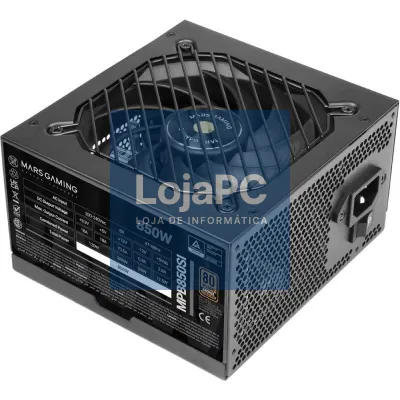 Fonte de alimentação Mars Gaming MPB850SI/ 850W/ Ventoinha 12cm/ 80 Plus Bronze