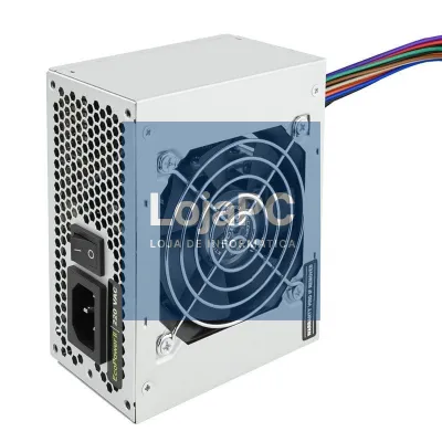 Fonte de alimentação SFX TooQ TQEP-500S-SFX/ 500W/ Ventoinha 8cm