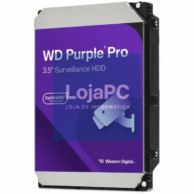 Disco rígido Western Digital WD Purple Pro Surveillance 26TB/ 3.5'/ SATA III/ 512MB