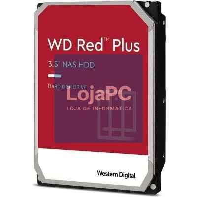 Disco rígido Western Digital WD Red Plus NAS 2TB/ 3.5'/ SATA III/ 64MB