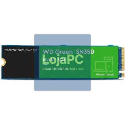 Disco SSD Western Digital WD Green SN350 500GB/ M.2 2280 PCIe Gen3