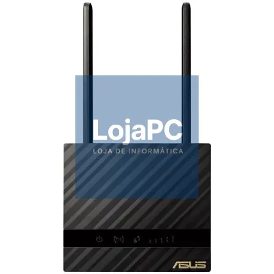 Router sem fios Asus 4G-N16/ 300Mbps/ 2.4GHz/ 4 Antenas/ WiFi 802.11a/n/b/g
