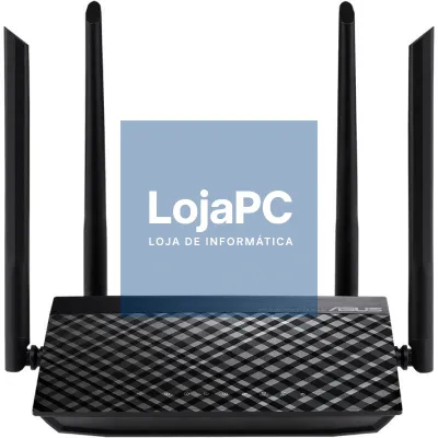 Router sem fios Asus RT-AC1200 V2/ 1200Mbps/ 2.4GHz 5GHz/ 4 Antenas/ WiFi 802.11ac/n/a/ - n/b/g