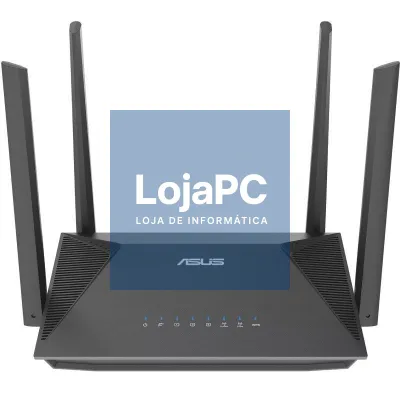 Router sem fios Asus RT-AX52 Pro/ WiFi 6/ 3000Mbps/ 2.4GHz 5GHz/ 4 Antenas/ WiFi 802.11ax/ac/n/a/ - n/b/g