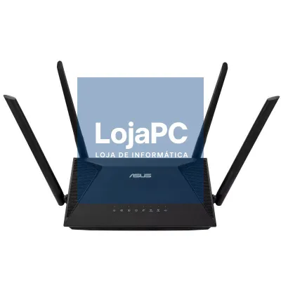 Router sem fios Asus RT-AX53U/ WiFi 6/ 1800Mbps/ 2.4GHz 5GHz/ 4 Antenas/ WiFi 802.11ax/ac/n/a/ - n/b/g