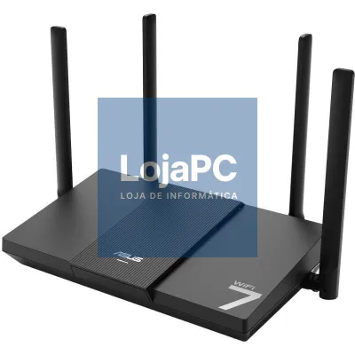 Router sem fios Asus RT-BE50/ WiFi 7/ 3600Mbps/ 2.4GHz 5GHz/ 4 Antenas/ WiFi 802.11be/ax/ac/n/a/ - n/b/g