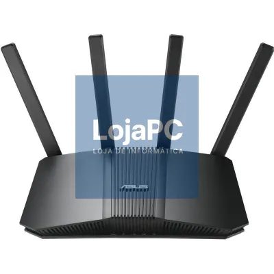 Router sem fios Asus RT-BE82U/ WiFi 7/ 6500Mbps/ 2.4GHz 5GHz/ 4 Antenas/ WiFi 802.11be/ax/ac/n/a/ - n/b/g