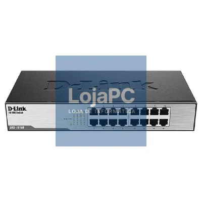Switch D-Link DES-1016D 16 Portas/ RJ-45 10/100