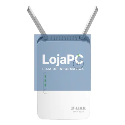 Repetidor sem fios D-Link DAP-1620 AC1300 1300Mbps/ 2 Antenas
