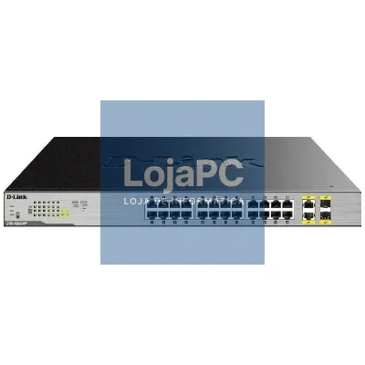 Switch D-Link DGS-1026MP 26 Portas 10/100/1000 PoE/ SFP