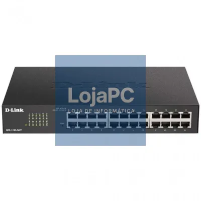 Switch Gerível D-Link DGS-1100-24V2 24 Portas/ RJ-45 Gigabit 10/100/1000