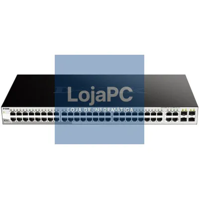 Switch Gerível D-Link DGS-1210-48 48 Portas/ RJ-45 10/100/1000/ SFP