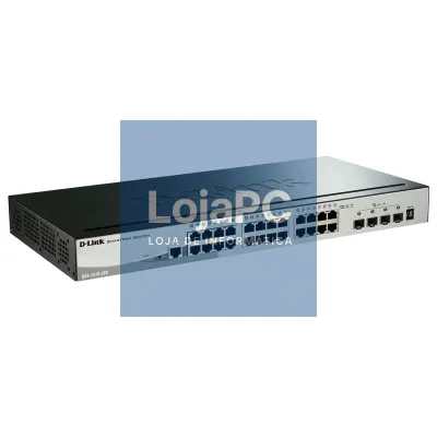 Switch D-Link SmartPro DGS-1510-28X 28 Portas/ RJ-45 10/100/1000/ SFP