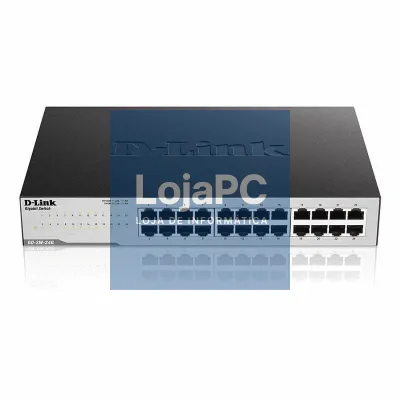 Switch D-Link GO-SW-24G 24 Portas/ Gigabit 10/100/1000