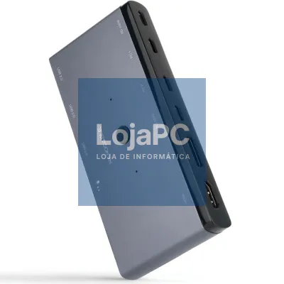 Switch Comutador 8K Nanocable 10.12.0003/ 1x HDMI/ 1x DisplayPort/ 3x USB/ 2x USB Tipo-C/ 1x Jack 3.5mm/ 2x USB Tipo-C PD