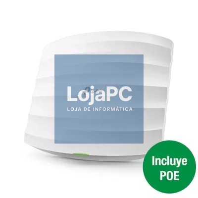 Ponto de acesso sem fios TP-Link Omada EAP225 PoE 1317Mbps/ 2.4GHz 5GHz/ Antenas de 5dBi/ WiFi 802.11ac/n/b/g