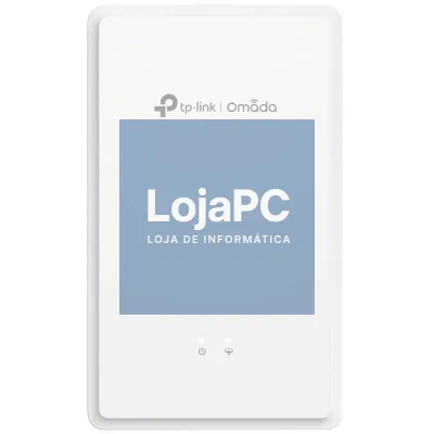 Ponto de acesso sem fios TP-Link Omada EAP615GP-WALL/ WiFi 6/ 1800Mbps/ 2.4GHz 5GHz/ Antenas de 6.5dBi/ WiFi 802.11 a/b/g/n/ac/ax