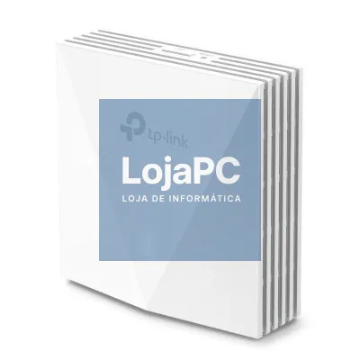 Ponto de acesso sem fios TP-Link Omada EAP650-WALL/ WiFi 6/ PoE+/ 2976Mbps/ 2.4GHz 5GHz/ Antenas de 5dBi/ WiFi 802.11 ax/ac/a/n/b/g