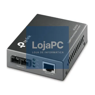 Conversor de Medios Gigabit TP-Link MC200CM V2/ 1 Porta/ RJ-45 10/100/1000