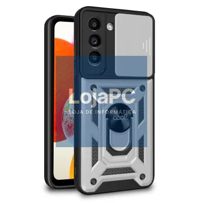COOL Case for Samsung A145 Galaxy A14 / A14 5G Hard Ring Silver