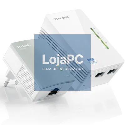 Adaptador Powerline TP-Link WPA4220Kit 500Mbps/ Alcance 300m/ Pack de 2
