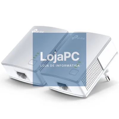 Adaptador Powerline TP-Link TL-PA4010Kit 600Mbps/ Alcance 300m/ Pack de 2