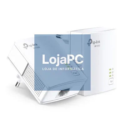 Adaptador Powerline TP-Link TL-PA7017Kit 1000Mbps/ Alcance 300m/ Pack de 2