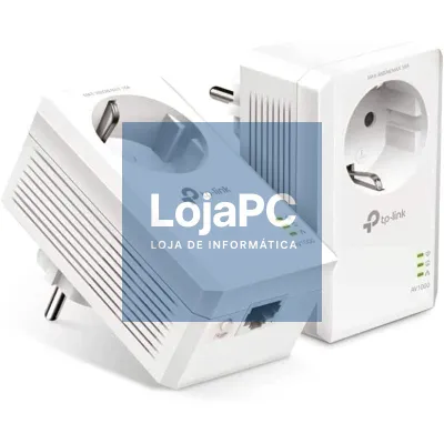 Adaptador Powerline TP-Link TL-PA7017P KIT AV1000 1000Mbps/ Alcance 300m/ Pack de 2
