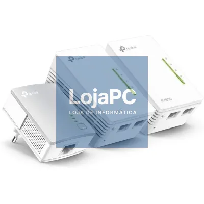 Adaptador Powerline TP-Link WPA4220TKit 500Mbps/ Alcance 300m/ Pack de 3