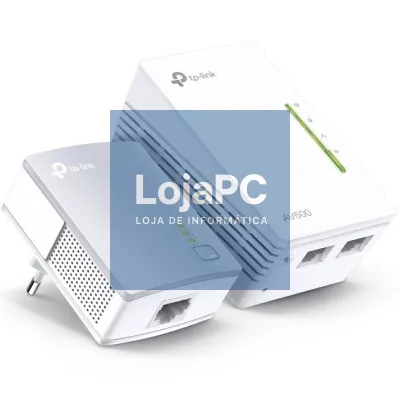 Adaptador Powerline TP-Link WPA4221KIT 600Mbps/ Alcance 300m/ Pack de 2