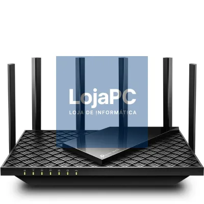 Router sem fios TP-Link Archer AXE75/ WiFi 6E/ 5400 Mbps/ 2.4GHz 5GHz 6GHz/ 6 Antenas/ WiFi 802.11ax/ac/n/a/ - n/b/g