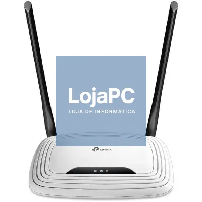 Router sem fios TP-Link TL-WR841N V14 300Mbps/ 2.4GHz/ 2 Antenas 5dBi/ WiFi 802.11n/g/b